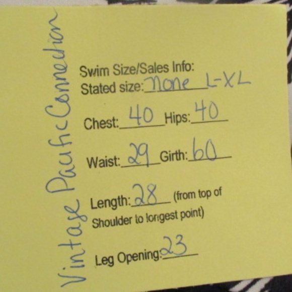 Vintage Swim dress bathing suit Pin-up Girly Plus - Picture 8 of 8